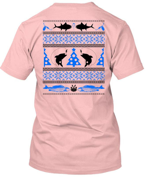 I Love Fishing T Shirt, I Love Christmas T Shirt