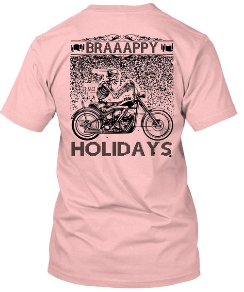 Braaappy Holidays T Shirt, This Girl Loves Christmas T Shirt