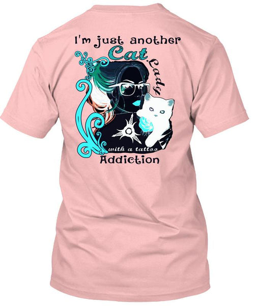 I'm Just Another Cat Lady T Shirt, I Love My Cat T Shirt