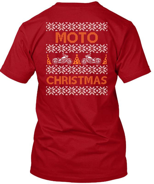 Moto Christmas T Shirt, I Love Christmas T Shirt