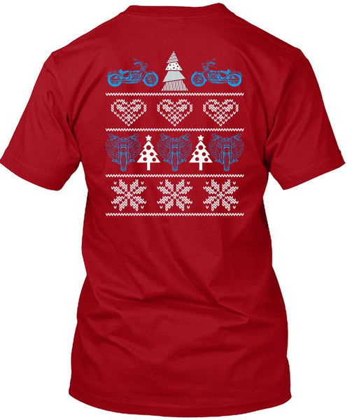 Being A Biker T Shirt, I Love Christmas T Shirt