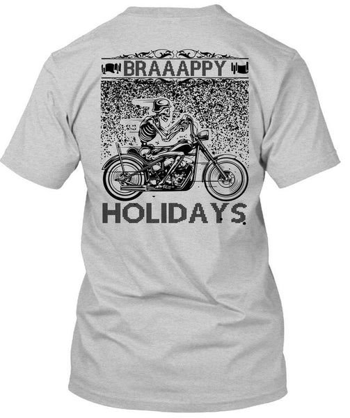 Braaappy Holidays T Shirt, This Girl Loves Christmas T Shirt