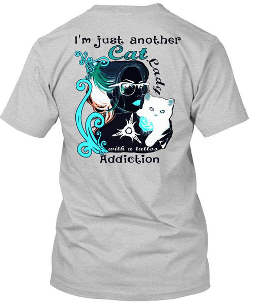 I'm Just Another Cat Lady T Shirt, I Love My Cat T Shirt