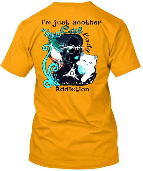 I'm Just Another Cat Lady T Shirt, I Love My Cat T Shirt