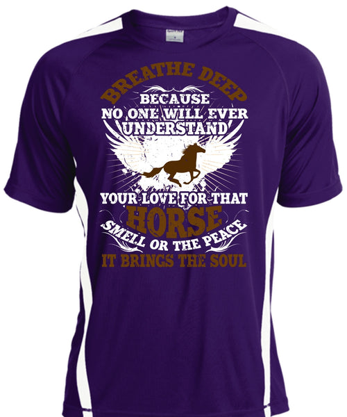 Horse Smell Or The Peace T Shirt, It Brings The Soul T Shirt, Cool Shirt