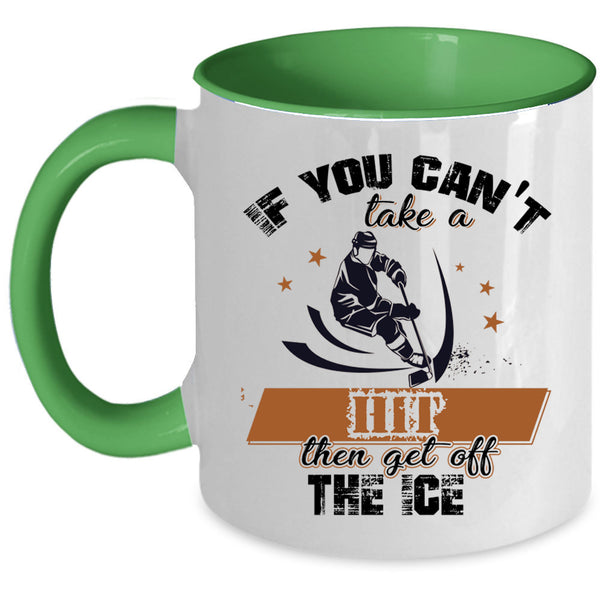 Funny Ice Hockey Player Coffee Mug, Best Hockey Player Ever Accent Mug
