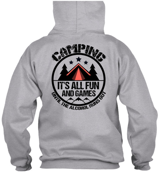 Camping It's All Fun And Games T Shirt, I Love Gaming T Shirt