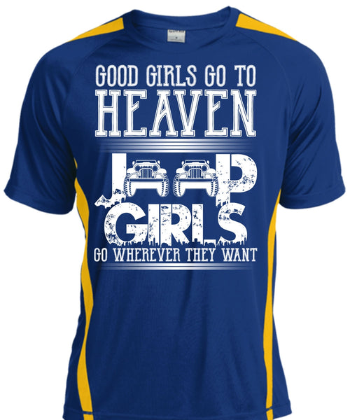 Good Girls Go To Heaven Jeep Girls T Shirt, Being A Driver T Shirt, Cool Shirt
