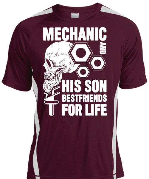 Mechanic And His Son Best Friend T Shirt, Being A Mechanic T Shirt, Cool Shirt
