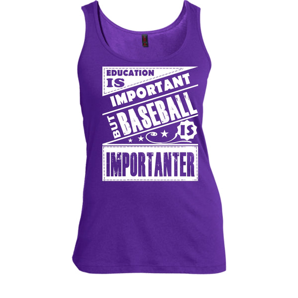 Education Is Important But Baseball Importanter Shirt, Sport Shirt