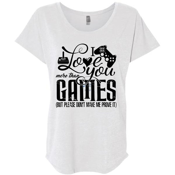 I Love You More Than Games T Shirt, I Love Gaming T Shirt, Awesome T-Shirts