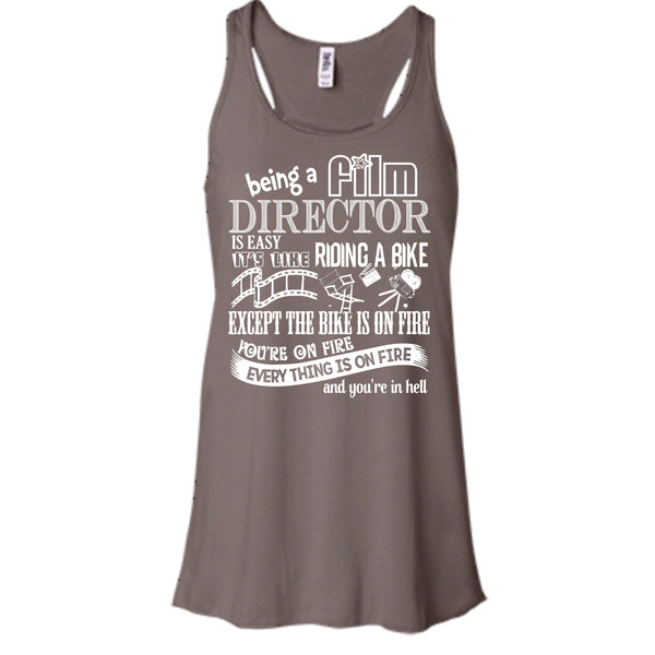 Being A Film Director T Shirt, It's Like Riding A Bike T Shirt, Cool T Shirt