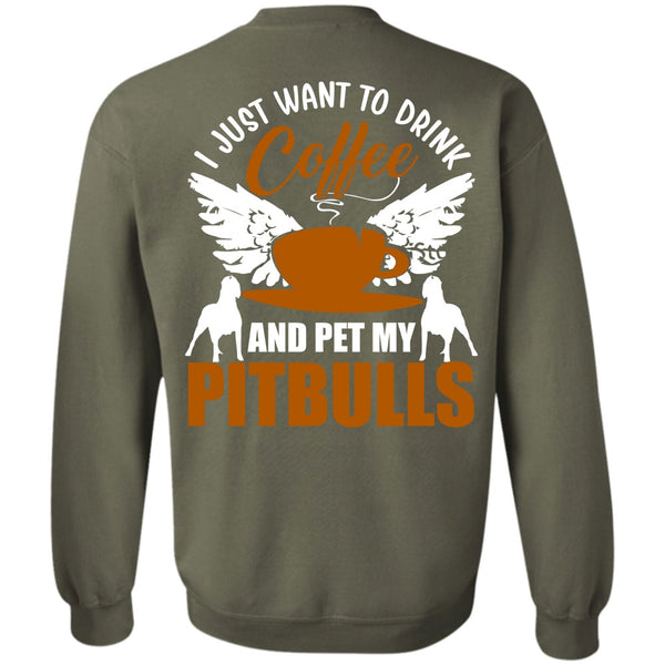 Pet My Pit Bulls T Shirt, I Love Pit Bull Sweatshirt