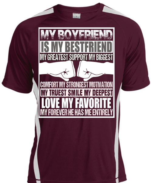 My Boyfriend Is My Best Friend T Shirt, Love My Favorite T Shirt, Cool Shirt