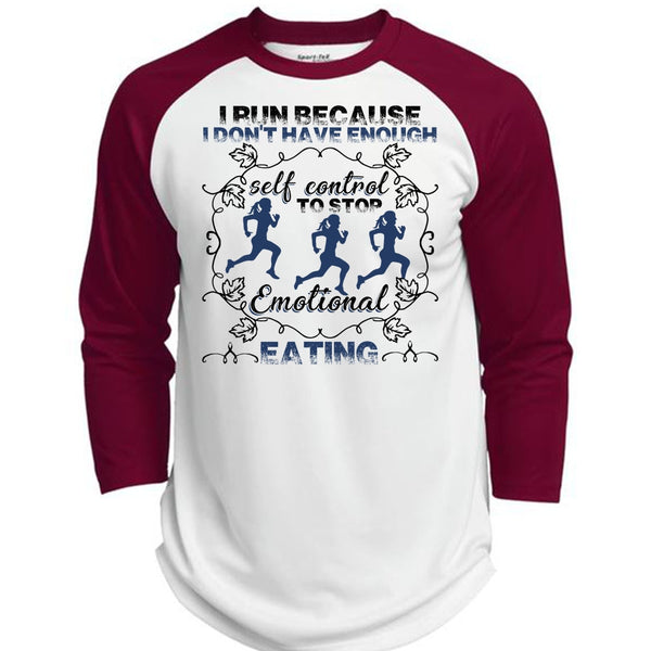 I Run T Shirt, I Love Running T Shirt, Awesome T-Shirts  (Polyester Game Baseball Jersey)