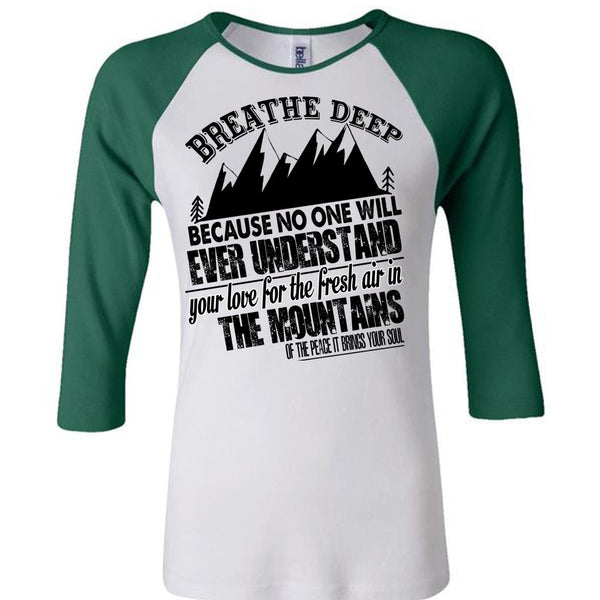 Fresh Air In The Mountains T Shirt, I Love Mountain T Shirt, Awesome T-Shirts