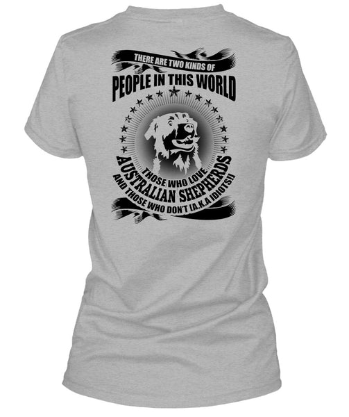 Love Australian Shepherds T Shirt, I Love Dog T Shirt
