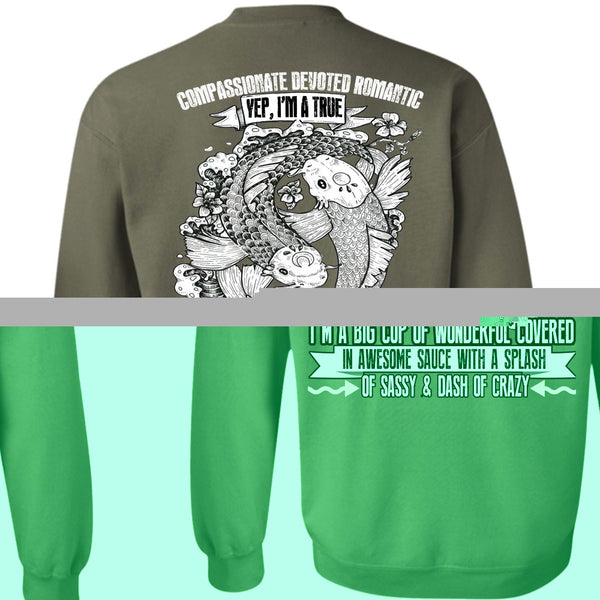 Dash Of Crazy T Shirt, I Love Pisces Sweatshirt