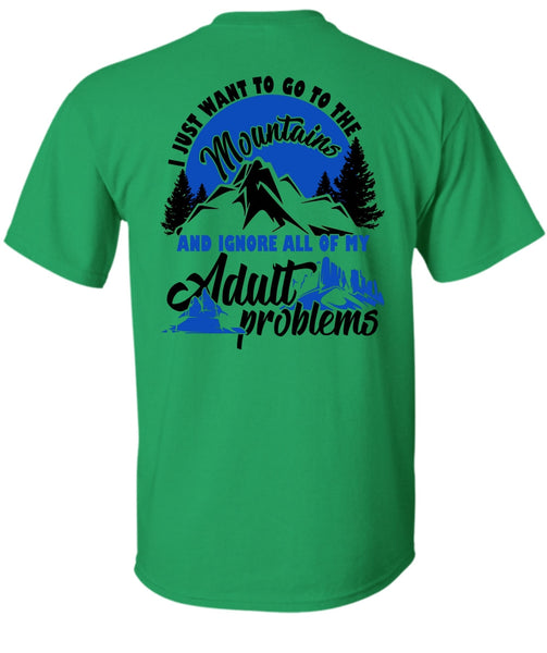 I Just Want To Go To The Mountains T Shirt, I Love Hiking T Shirt