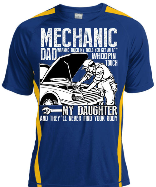 Mechanic Dad T Shirt, My Daughter T Shirt, Cool Shirt