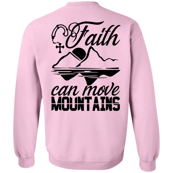 I Love Hiking T Shirt, Faith Can Move Mountains Sweatshirt