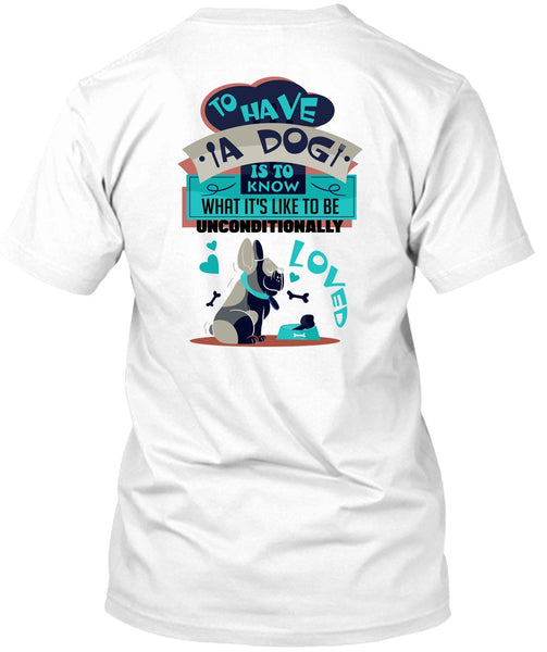 A black t-shirt with the shopify logo