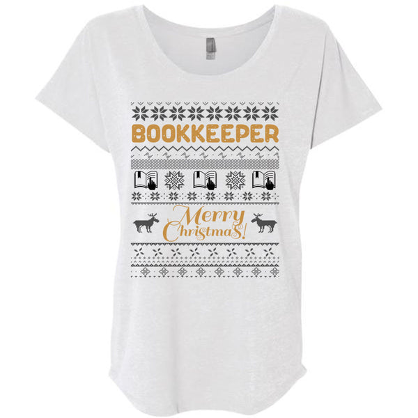 Bookkeeper Merry Christmas T Shirt, I Love Reading T Shirt, Awesome T-Shirts