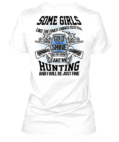 Take Me Hunting T Shirt, I Love Hunting T Shirt