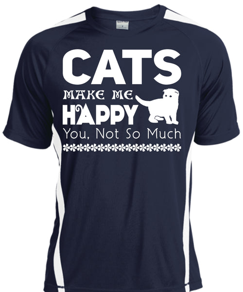 Cats Make Me Happy T Shirt, My Pets T Shirt, My Favorite T Shirt