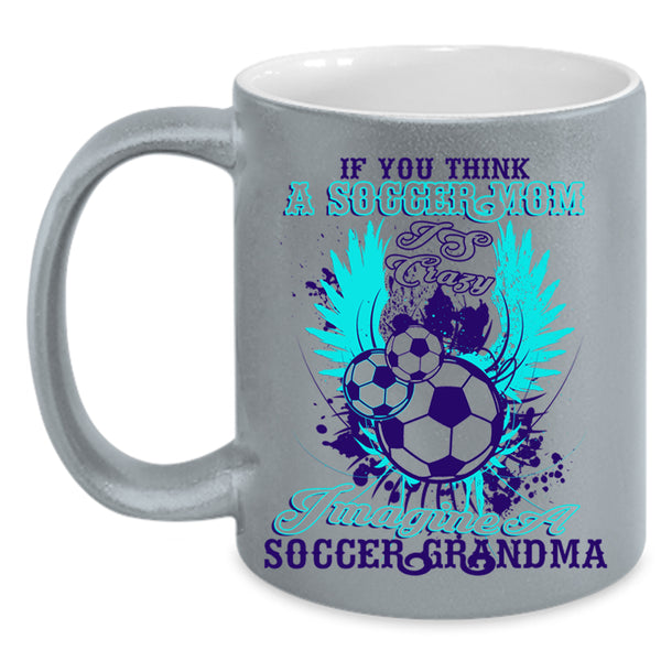 Soccer Grandma Coffee Mug, Soccer Mom Accent Mug