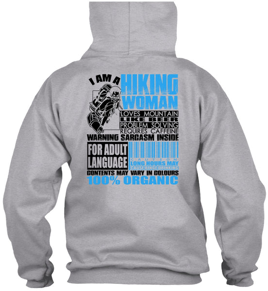 I Am A Hiking Woman T Shirt, I Love Hiking T Shirt