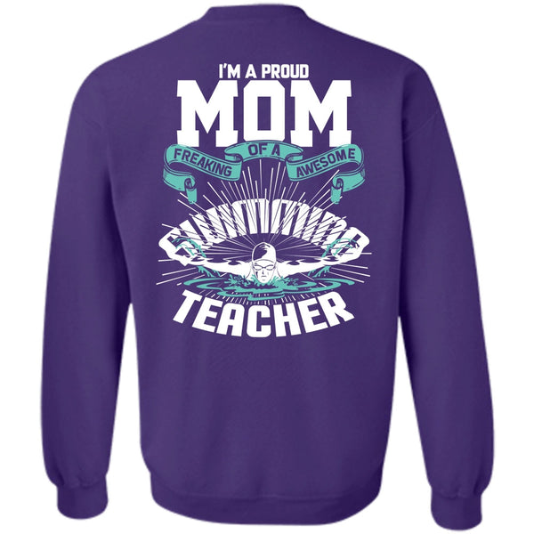 Awesome Swimming Teacher T Shirt, I Love Swimming Sweatshirt