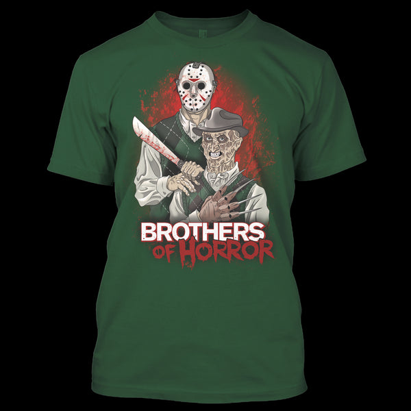 A black t-shirt with the shopify logo