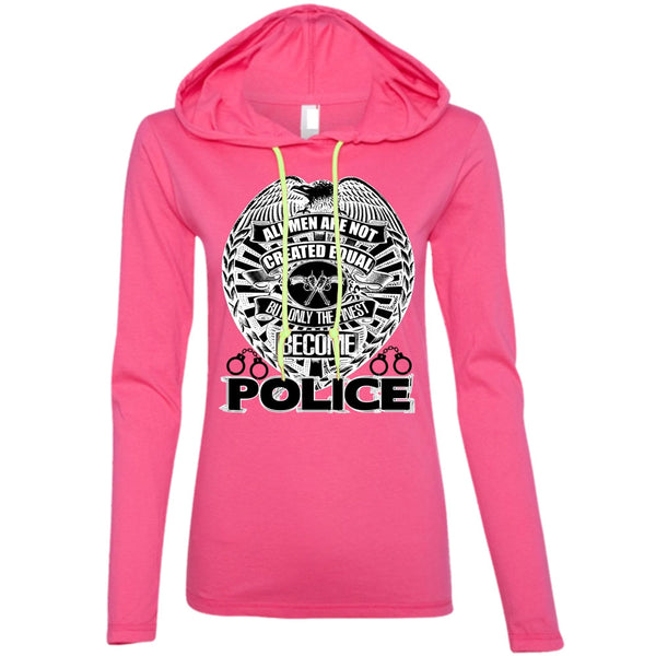 Only The Finest Become Police T Shirt, I Love Police T Shirt, Awesome T-Shirts