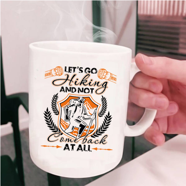 Awesome Hiking Coffee Mug, Let's Go Hiking Cup