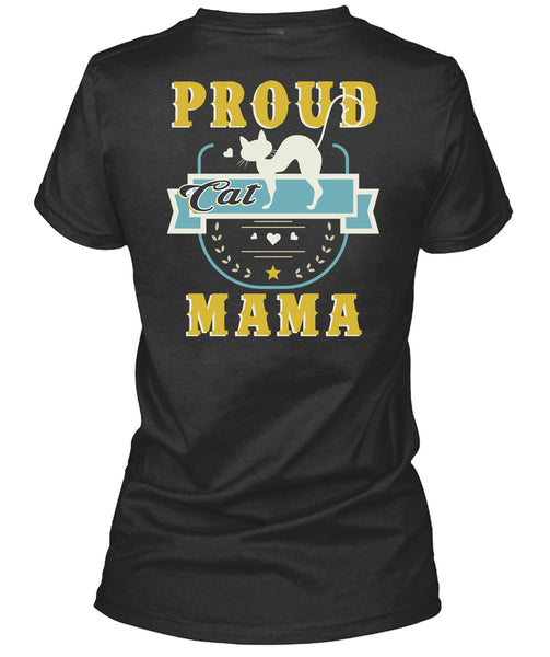 Proud Cat Mama T Shirt, I Love My Cat T Shirt