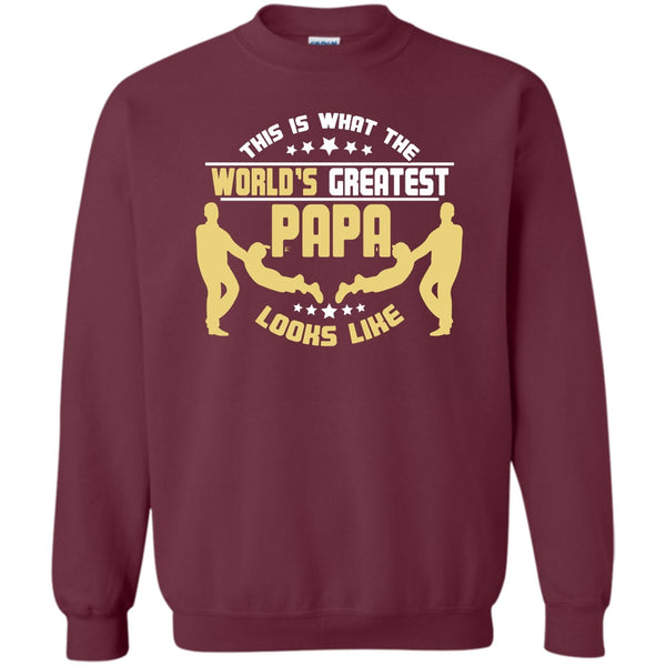 Greatest Papa T Shirt, Coolest Papa Sweatshirt