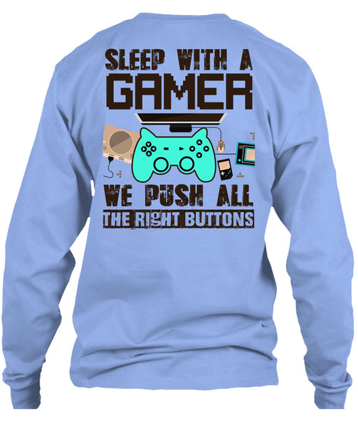 Sleep With A Gamer T Shirt, I Love Gaming T Shirt