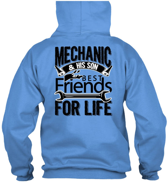 Mechanic And His Son Best Friends For Life T Shirt, I Love Mechanic T Shirt