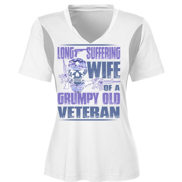Long Suffering Wife T Shirt, I Love Veteran T Shirt, Awesome T-Shirts