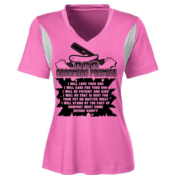 Dog Groomers Promise I Will Love Your Dog T Shirt, Favorite T Shirt