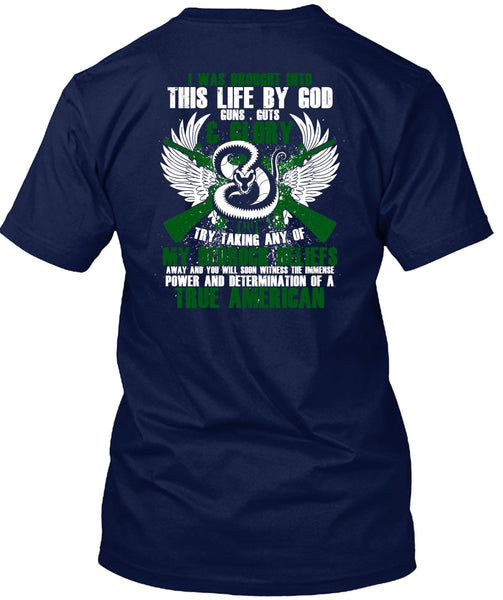 God Guns T Shirt, True American T Shirt