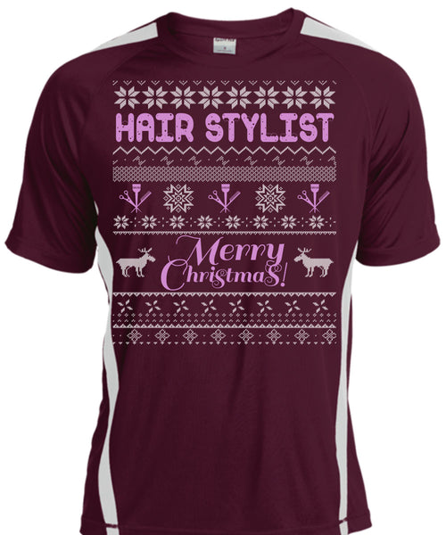 Hair Stylist Merry Christmas T Shirt, Being A Hair Stylist T Shirt, Cool Shirt