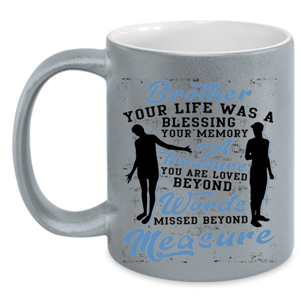 Best Gift For My Son Coffee Mug, Brother Accent Mug