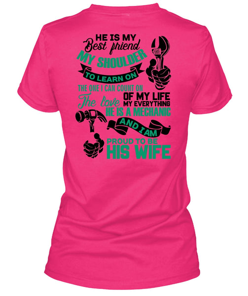 Proud To Be His Wife T Shirt, I Love Wife T Shirt