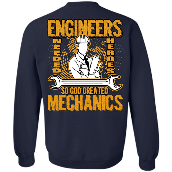 I Love Mechanic T Shirt, Engineers Sweatshirt