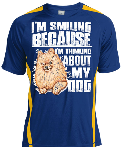 I'm Thinking About My Dog T Shirt, I'm Smiling T Shirt, Cool Shirt