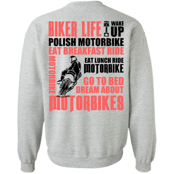 I Love Biker T Shirt, Biker Life Sweatshirt