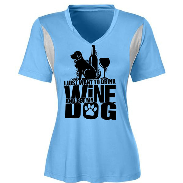 I Just Want To Drink Wine T Shirt, I Love Dog T Shirt, Awesome T-Shirts