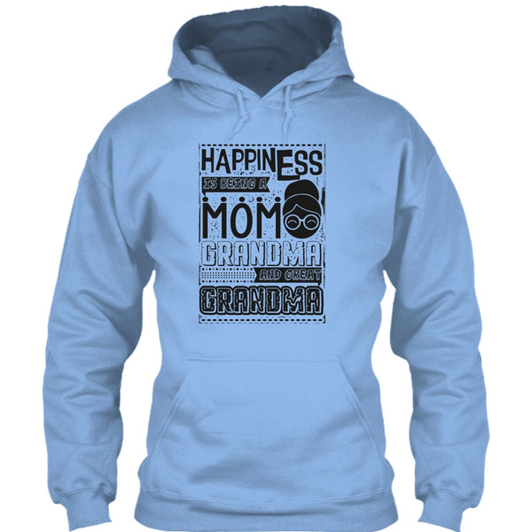 Happiness Is Being A Mom T Shirt, And Great Grandma T Shirt